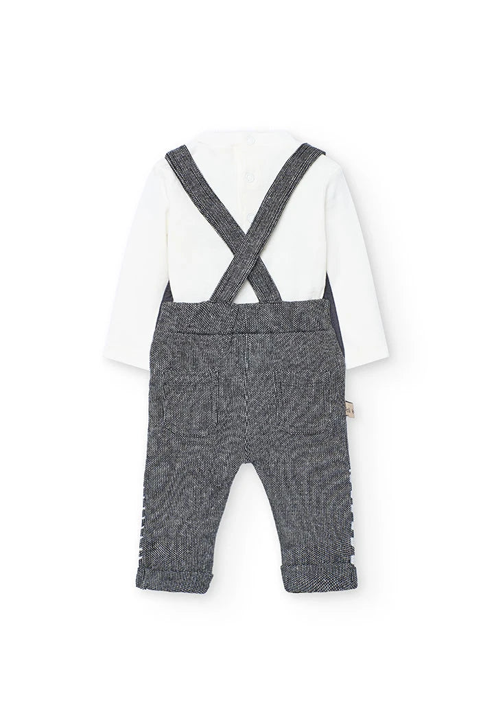 Conjunto Overol Animalitos con Camiseta