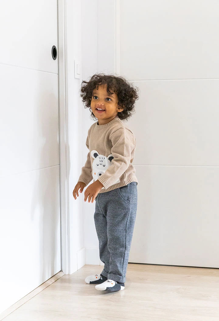 Conjunto Suéter Oso Pantalón