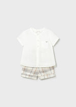 Cargar imagen en el visor de la galería, Conjunto Camisa Short Cuadros
