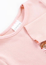 Cargar imagen en el visor de la galería, Camiseta Beige Perrito
