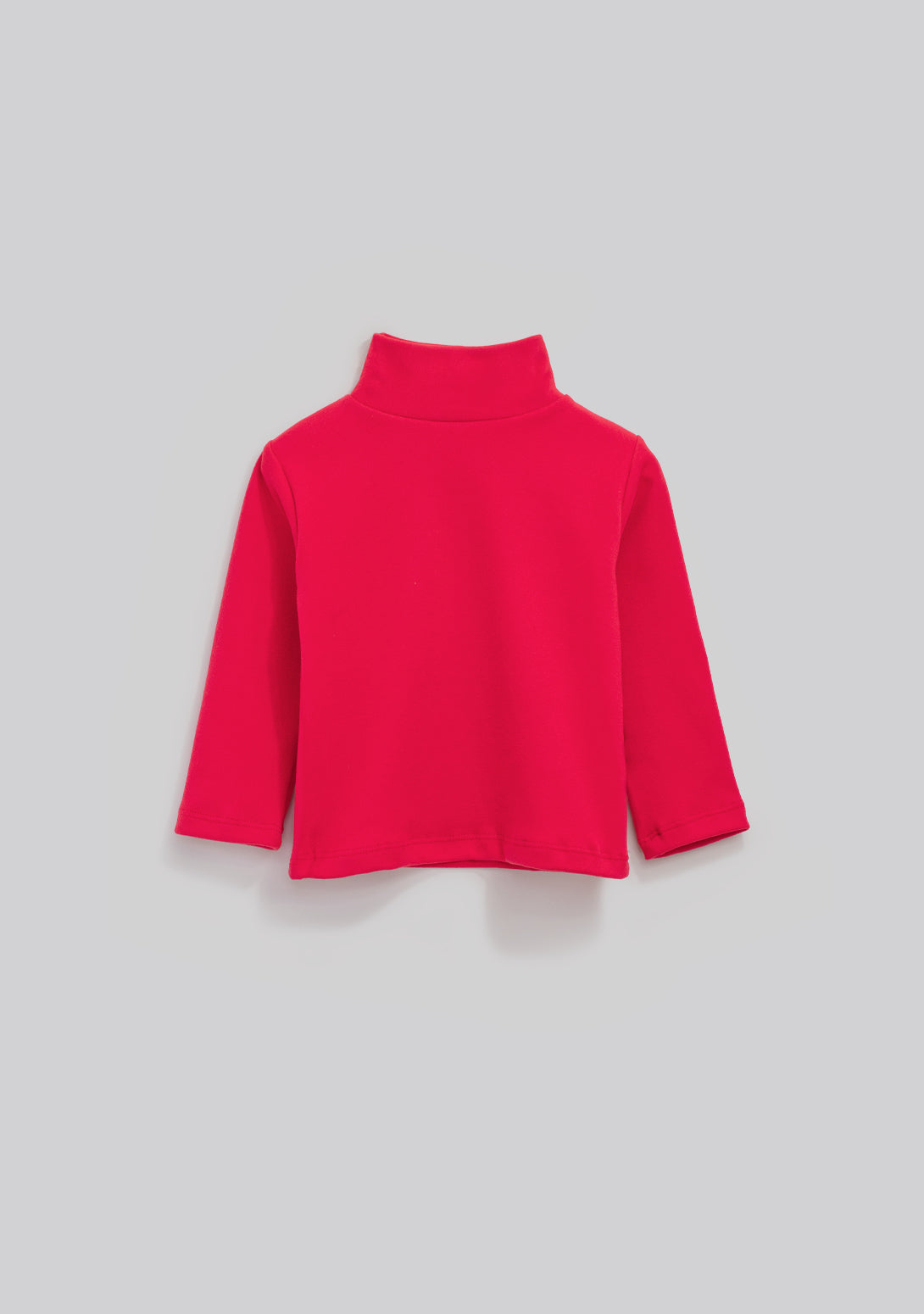 Camiseta Cuello Alto Roja