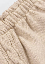 Cargar imagen en el visor de la galería, Conjunto Suéter Flores Café Falda Tejida
