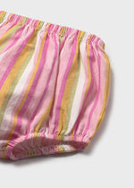 Cargar imagen en el visor de la galería, Vestido Rayas Rosa con Bandita
