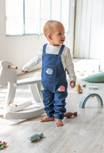 Cargar imagen en el visor de la galería, Conjunto Overol Mezclilla Puercoespín y Camiseta
