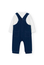 Cargar imagen en el visor de la galería, Conjunto Overol Mezclilla Puercoespín y Camiseta
