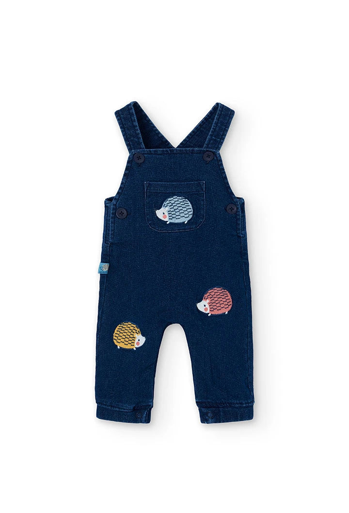 Conjunto Overol Mezclilla Puercoespín y Camiseta