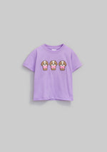 Cargar imagen en el visor de la galería, Conjunto Camiseta Perritos Short Rosa
