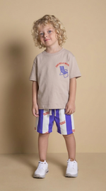 Cargar imagen en el visor de la galería, Conjunto Camiseta Short Rayas
