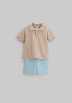 Cargar imagen en el visor de la galería, Conjunto Polo Short Azul
