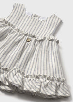 Cargar imagen en el visor de la galería, Vestido Rayas Natural

