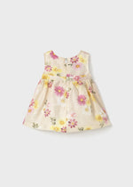 Cargar imagen en el visor de la galería, Vestido Beige Flores

