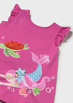 Cargar imagen en el visor de la galería, Vestido Fucsia Sirenita
