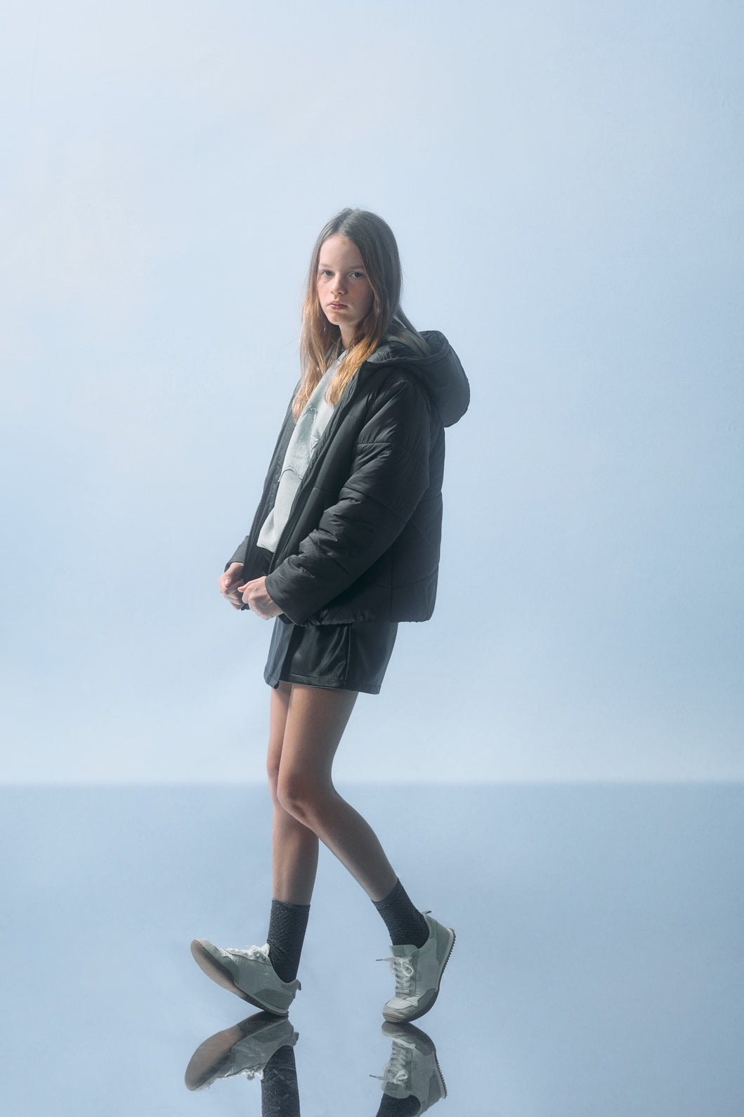 Falda Short Vinipiel