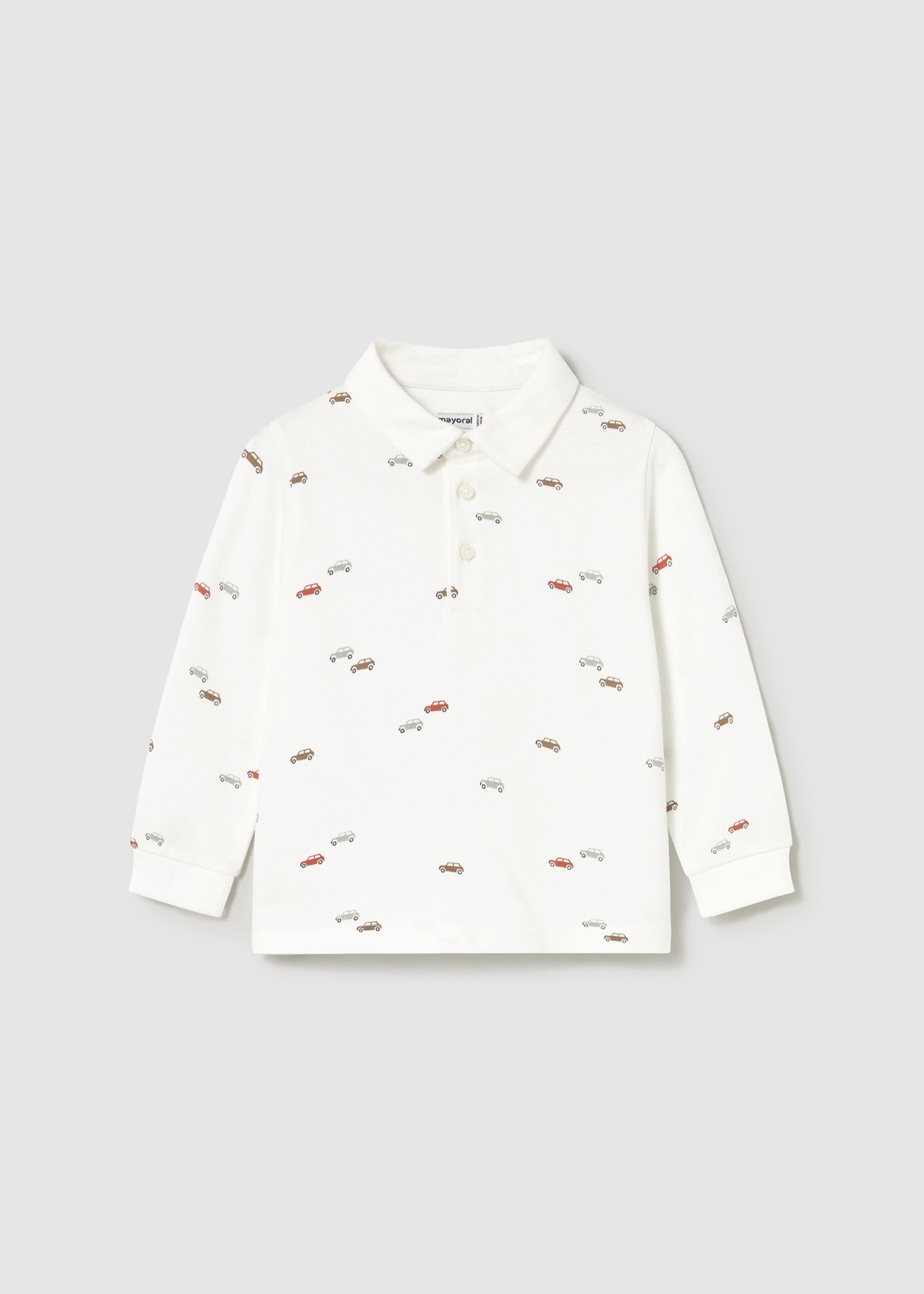 Conjunto Polo Carritos Pantalón Café