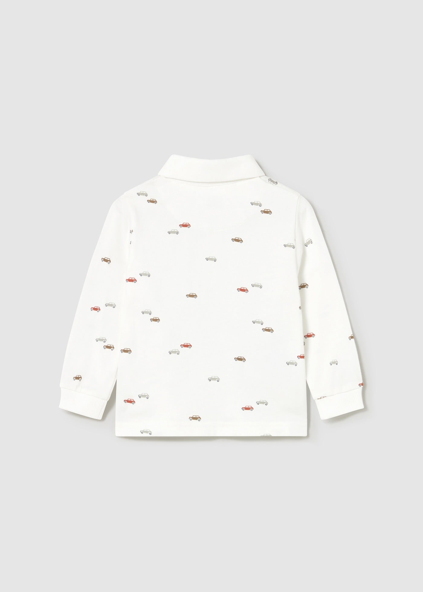 Conjunto Polo Carritos Pantalón Café