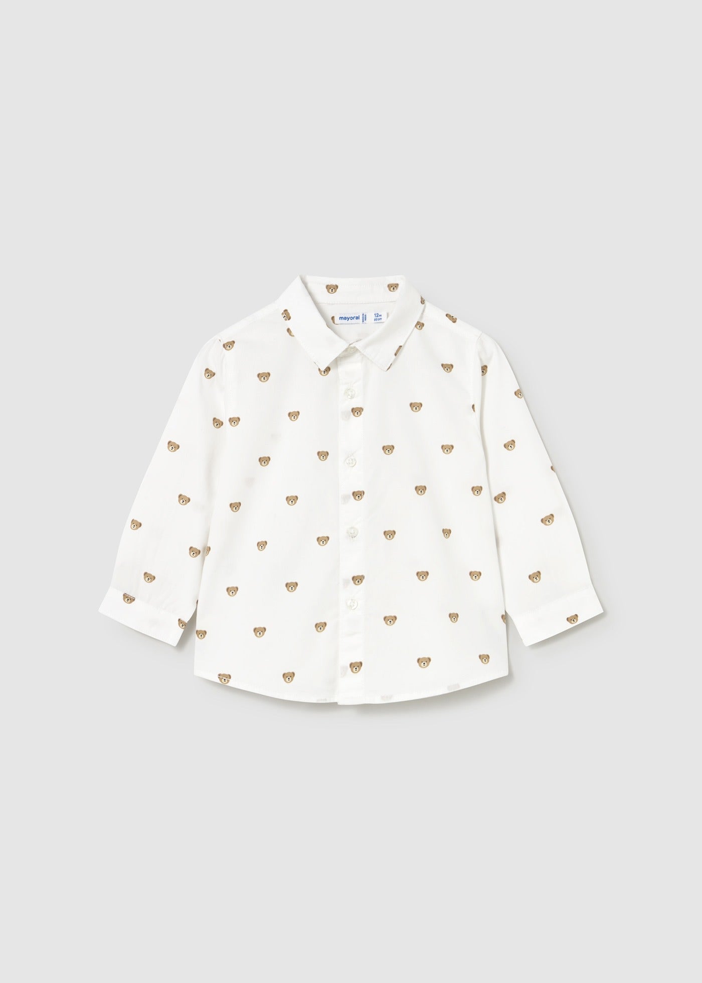 Conjunto Camisa Ositos Pantalón Camel