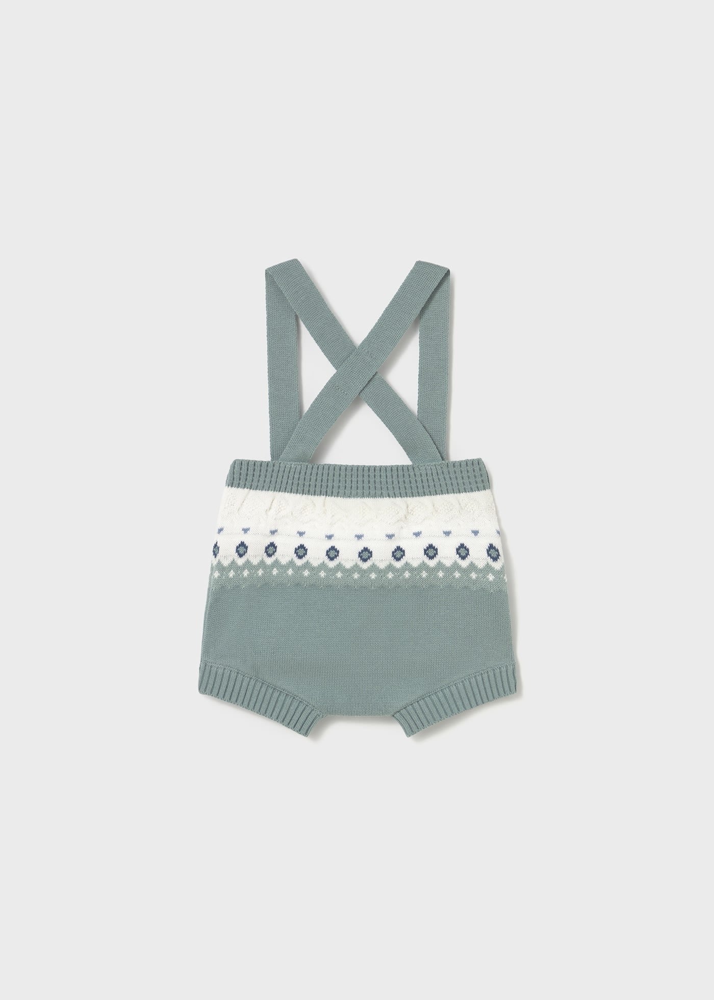 Conjunto Suéter Short Tirantes Tejido