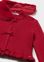 Cargar imagen en el visor de la galería, Suéter Rojo Cuello Peluche
