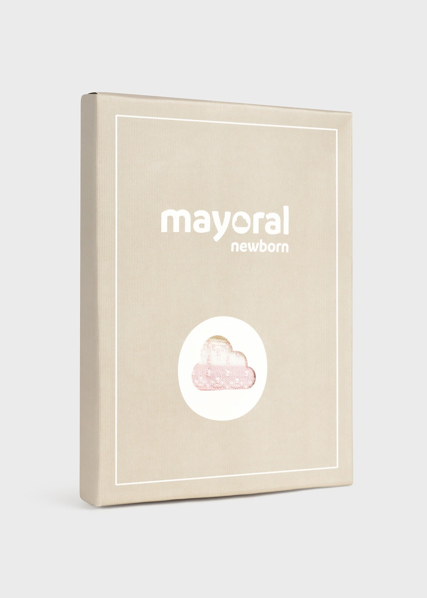 Mameluco Tejido Blanco y Rosa