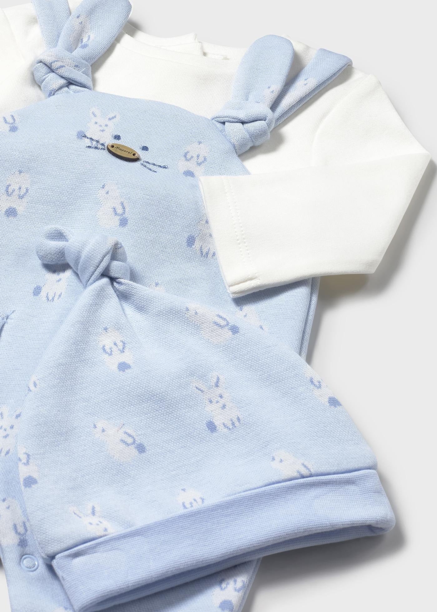 Mameluco Conejito con Gorro