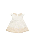 Cargar imagen en el visor de la galería, Vestido Encaje Beige Flor
