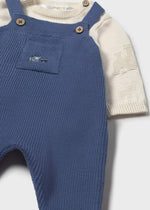 Cargar imagen en el visor de la galería, Conjunto Overol Azul Camiseta
