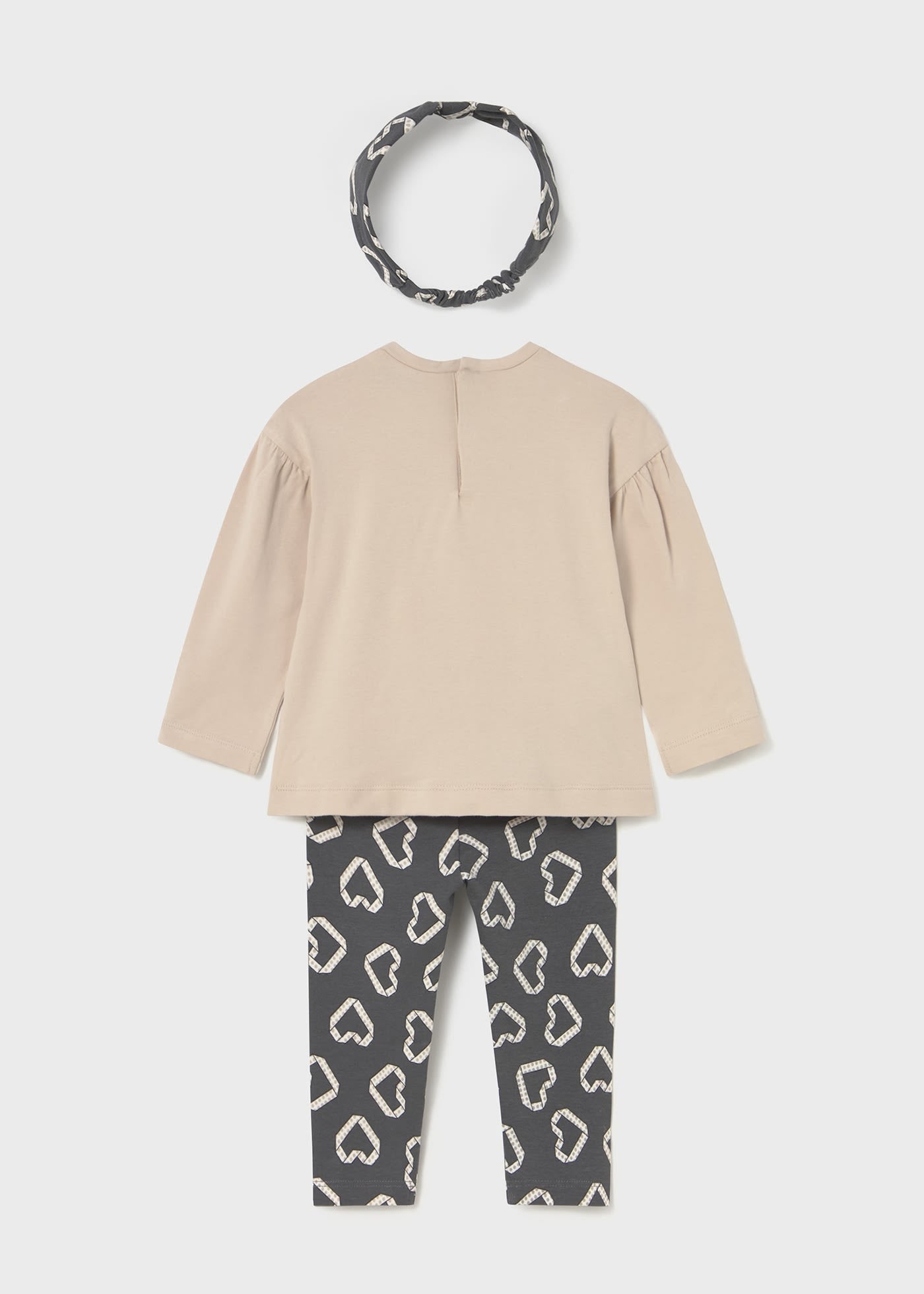 Conjunto Camiseta Leggings Grises