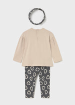 Cargar imagen en el visor de la galería, Conjunto Camiseta Leggings Grises
