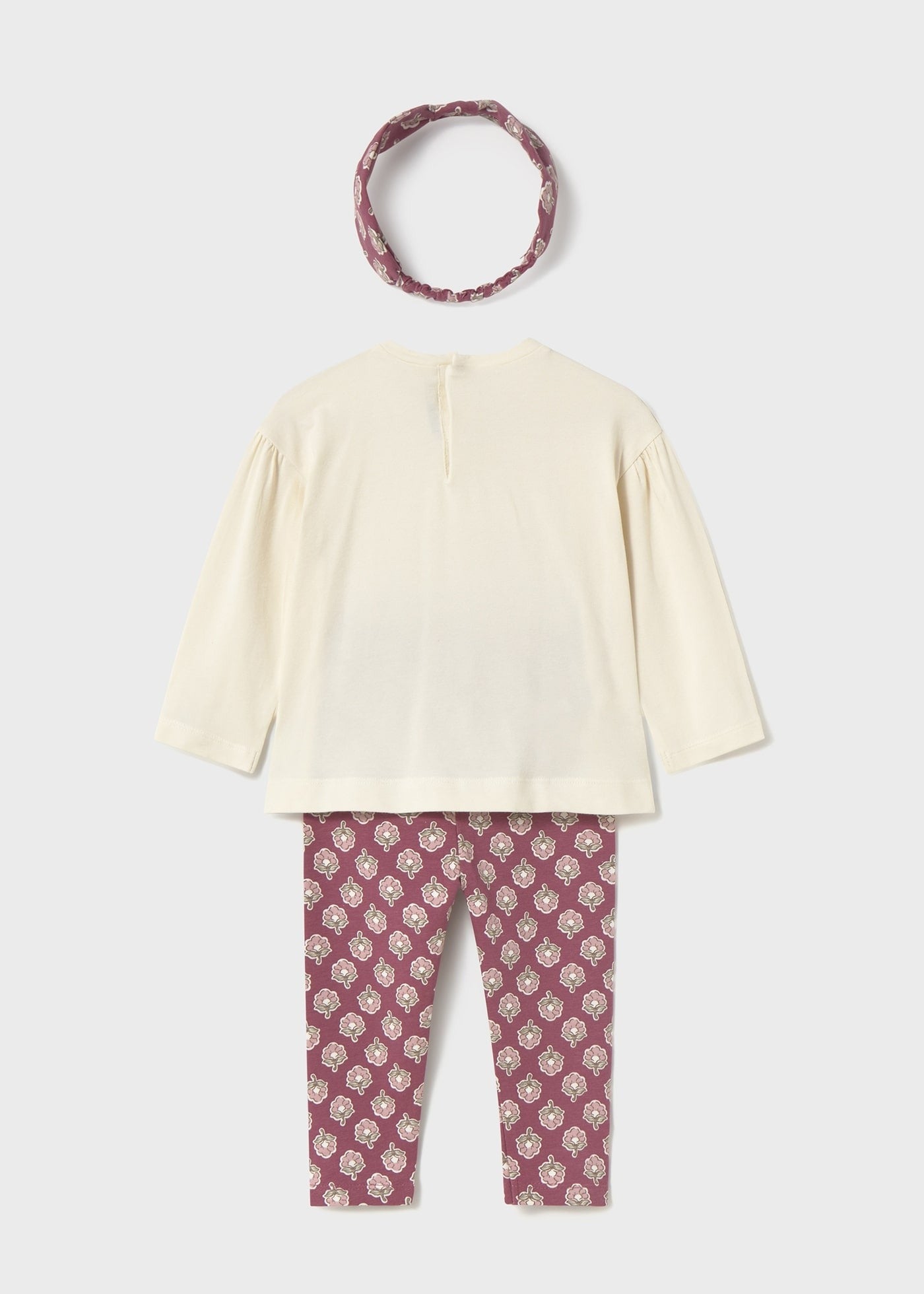 Conjunto Camiseta Leggings Rosas