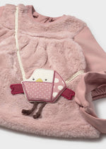 Cargar imagen en el visor de la galería, Vestido Rosa Pajarito y Banda
