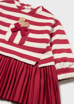 Cargar imagen en el visor de la galería, Vestido Rayas Rojo Blanco

