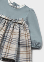 Cargar imagen en el visor de la galería, Vestido Cuadros Azul
