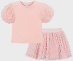 Cargar imagen en el visor de la galería, Conjunto Blusa y Falda Rosa
