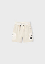 Cargar imagen en el visor de la galería, Conjunto Camiseta Patinetas Short Beige
