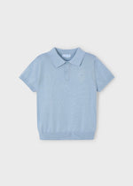 Cargar imagen en el visor de la galería, Polo Tricot Azul
