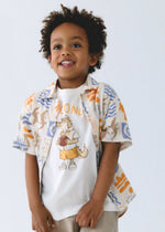 Cargar imagen en el visor de la galería, Camisa Estampada Peach
