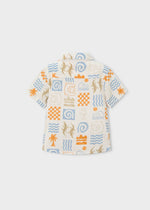 Cargar imagen en el visor de la galería, Camisa Estampada Peach

