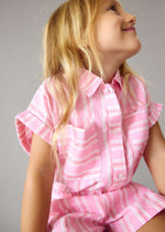 Cargar imagen en el visor de la galería, Conjunto Blusa y Short Rosa

