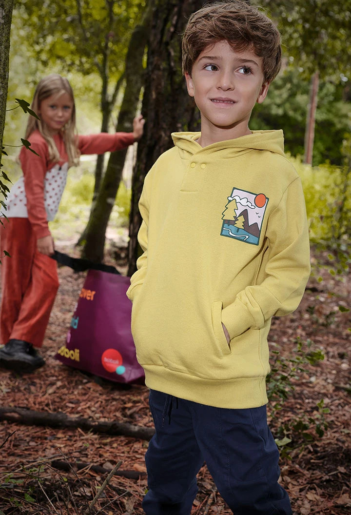 Sudadera Verde Paisaje