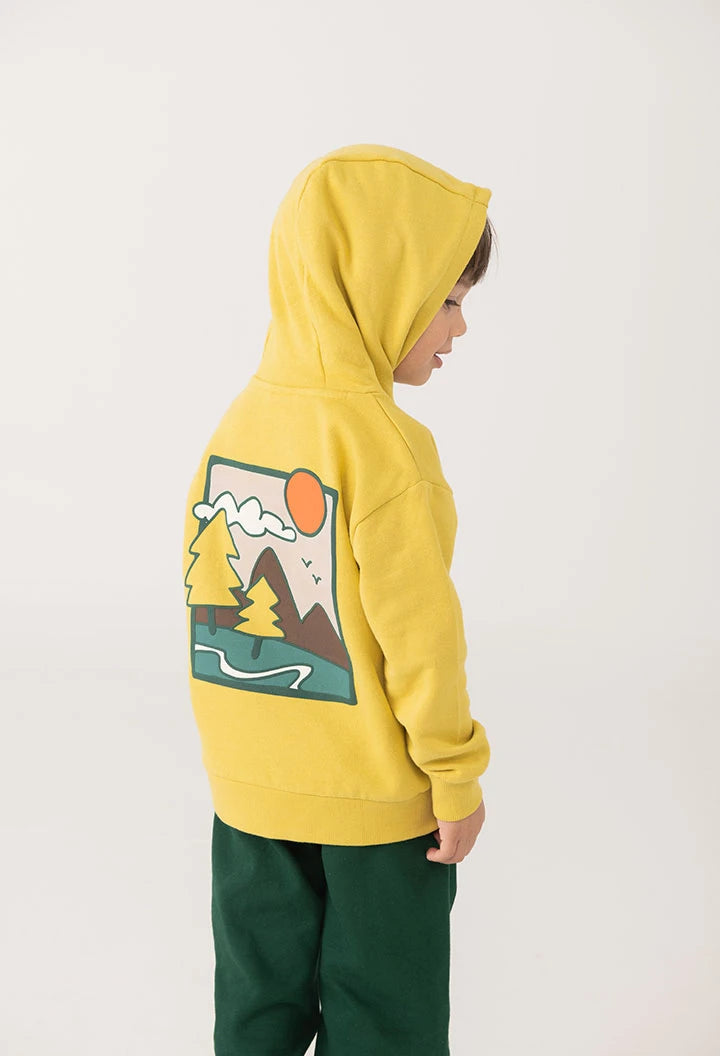 Sudadera Verde Paisaje