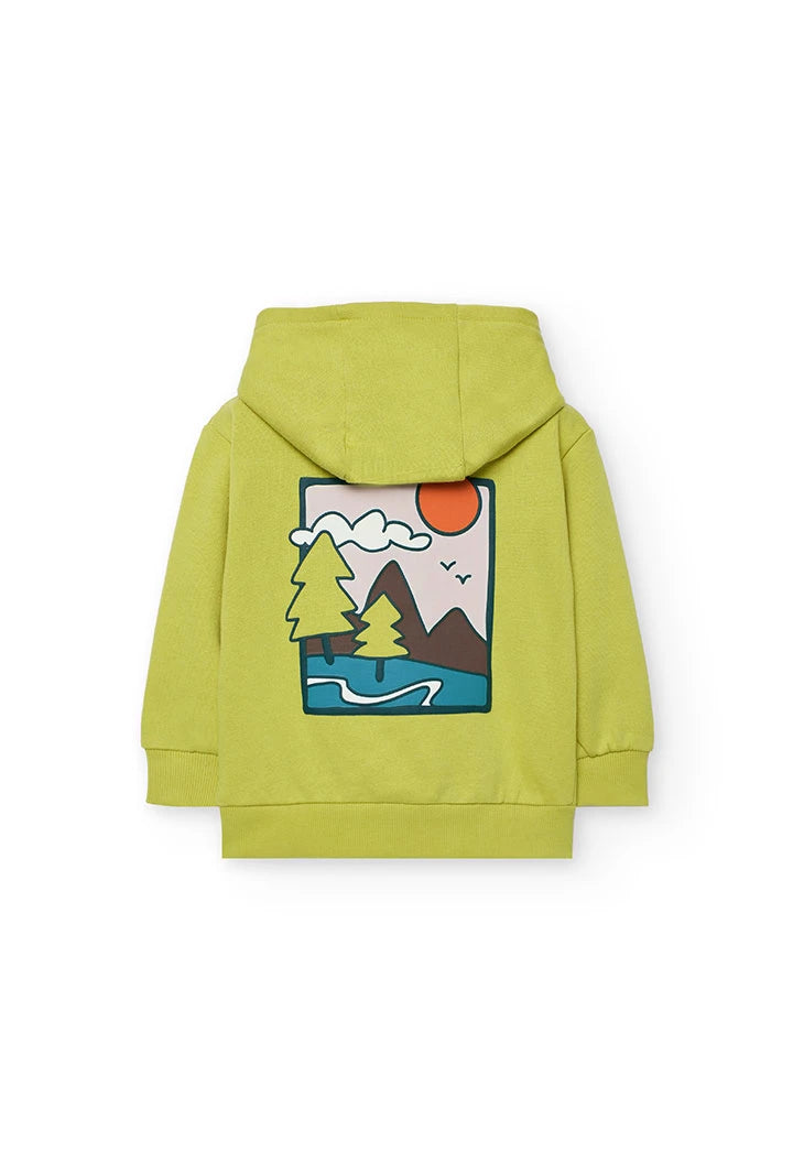 Sudadera Verde Paisaje