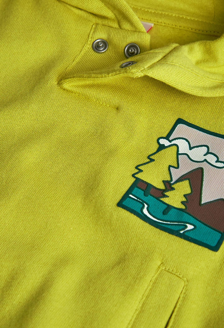 Sudadera Verde Paisaje