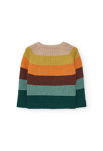 Cargar imagen en el visor de la galería, Conjunto Suéter Rayas Pantalón Verde
