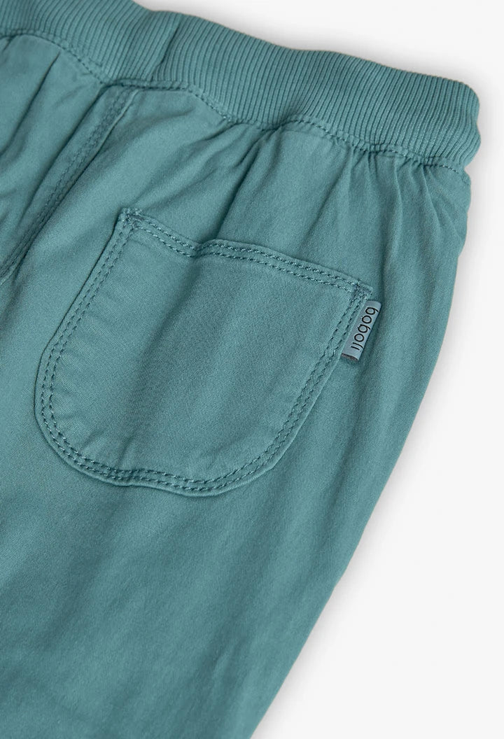 Conjunto Suéter Rayas Pantalón Verde