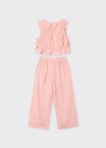Cargar imagen en el visor de la galería, Conjunto Blusa y Pantalón Coral
