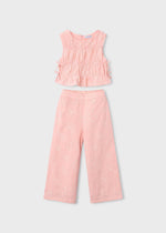 Cargar imagen en el visor de la galería, Conjunto Blusa y Pantalón Coral
