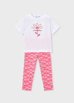 Cargar imagen en el visor de la galería, Conjunto Camiseta Leggings Rosas

