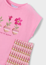 Cargar imagen en el visor de la galería, Conjunto Camiseta Flores Leggings Estampados
