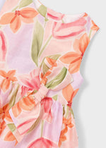 Cargar imagen en el visor de la galería, Vestido Estampado Flores Rosa
