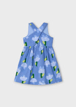 Cargar imagen en el visor de la galería, Vestido Azul Flores
